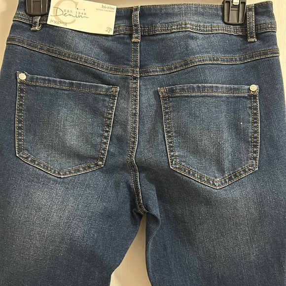NWT Cato Blue Denim Jeggings. Hi-rise Size 2P - Picture 4 of 8